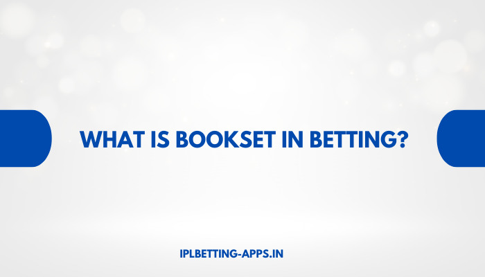 what is bookset in betting