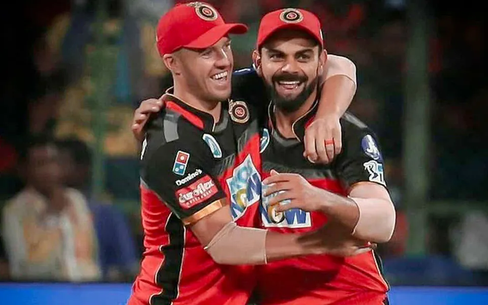 AB-de-Villiers and Virat Kohli