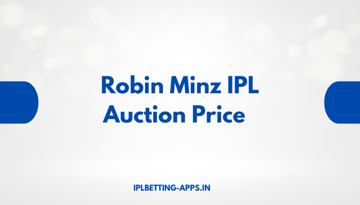 Robin Minz IPL Auction Price